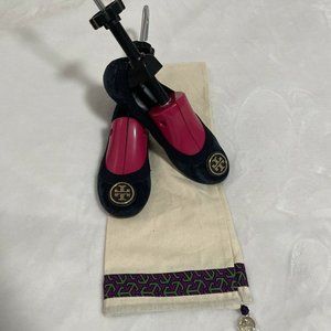Tory Burch Suede Ballet Flats